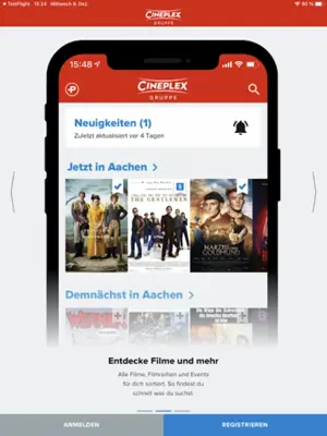 CINEPLEX Kinoprogramm android App screenshot 0